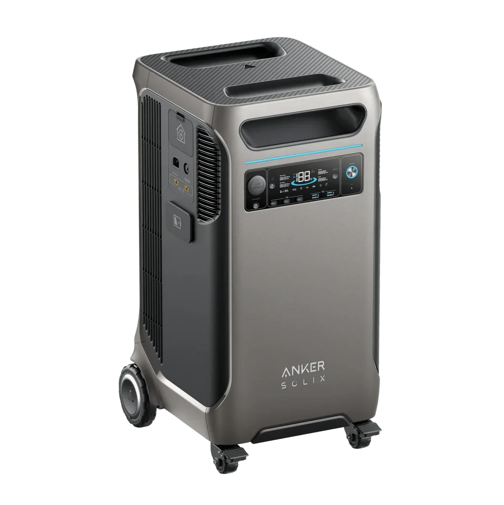 Anker SOLIX F3800 Solar Generator Kit, 2 Units, 12kW, 7.68kWh, with Smart Home Power Kit