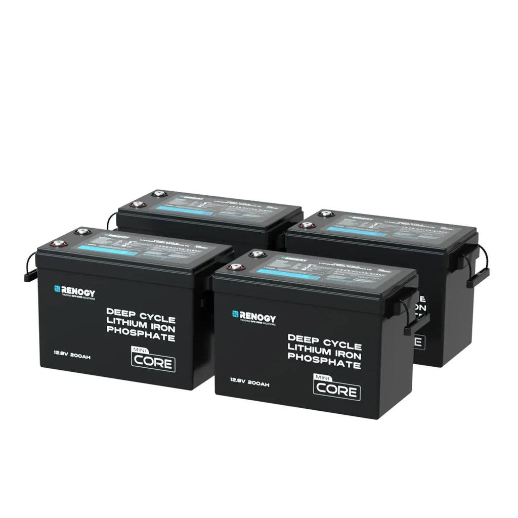 Renogy Core Mini 12.8V 200Ah LiFePO4 Battery with Low-Temperature Protection