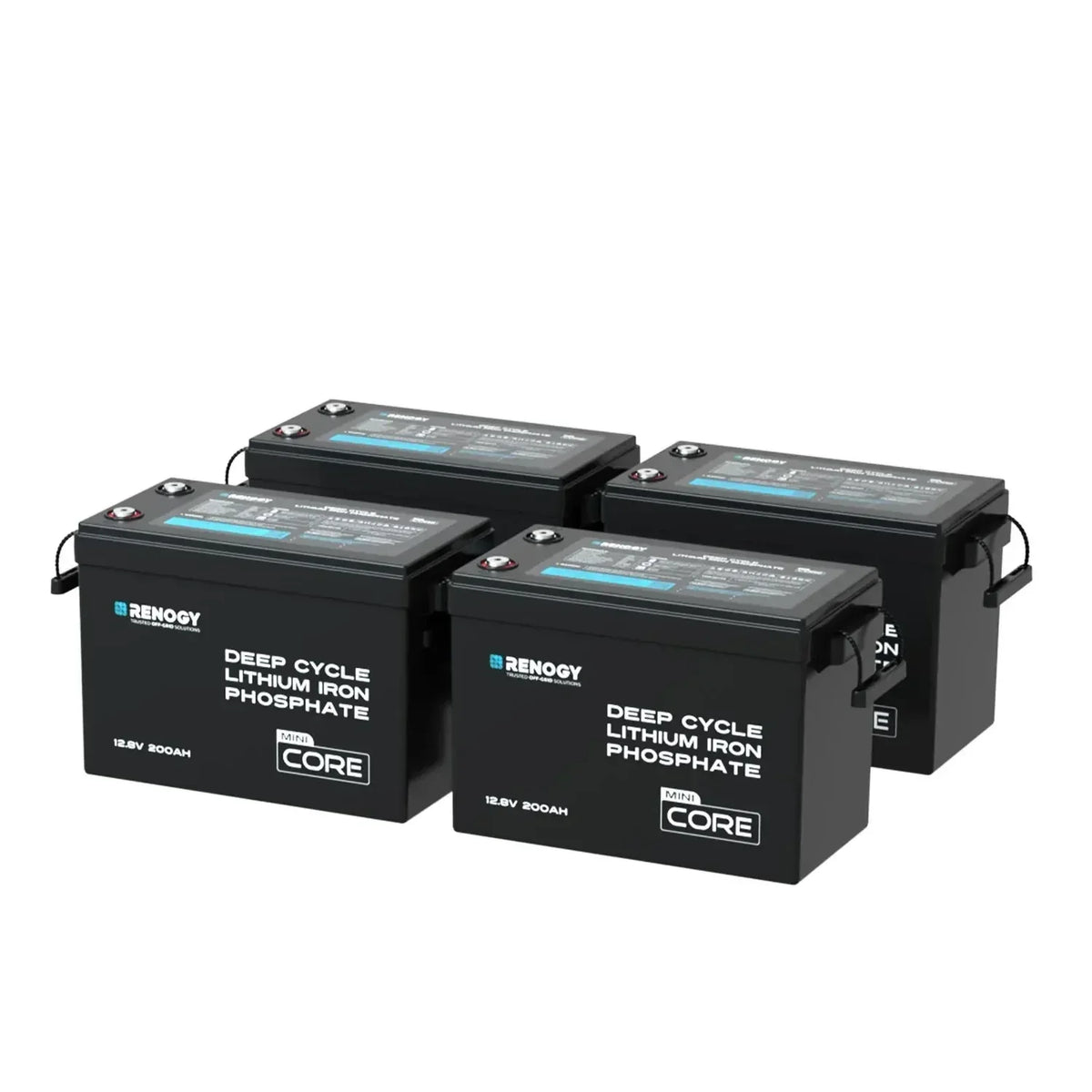 Renogy Core Mini 12.8V 200Ah LiFePO4 Battery with Low-Temperature Protection