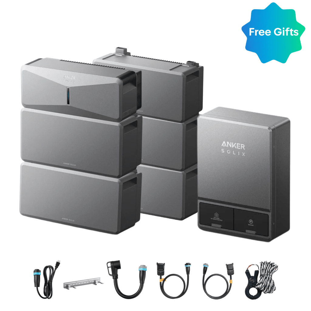 Anker SOLIX E10 Manual Home Backup Kit with LiFePO4 Batteries and Smart Inlet Box