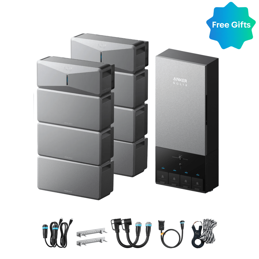 Anker SOLIX E10 Power Module with Batteries and Power Dock, 2-Unit Kit