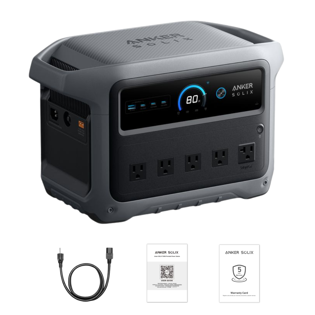 Anker SOLIX C1000 Gen 2 Portable Power Station, 1024Wh, 2000W