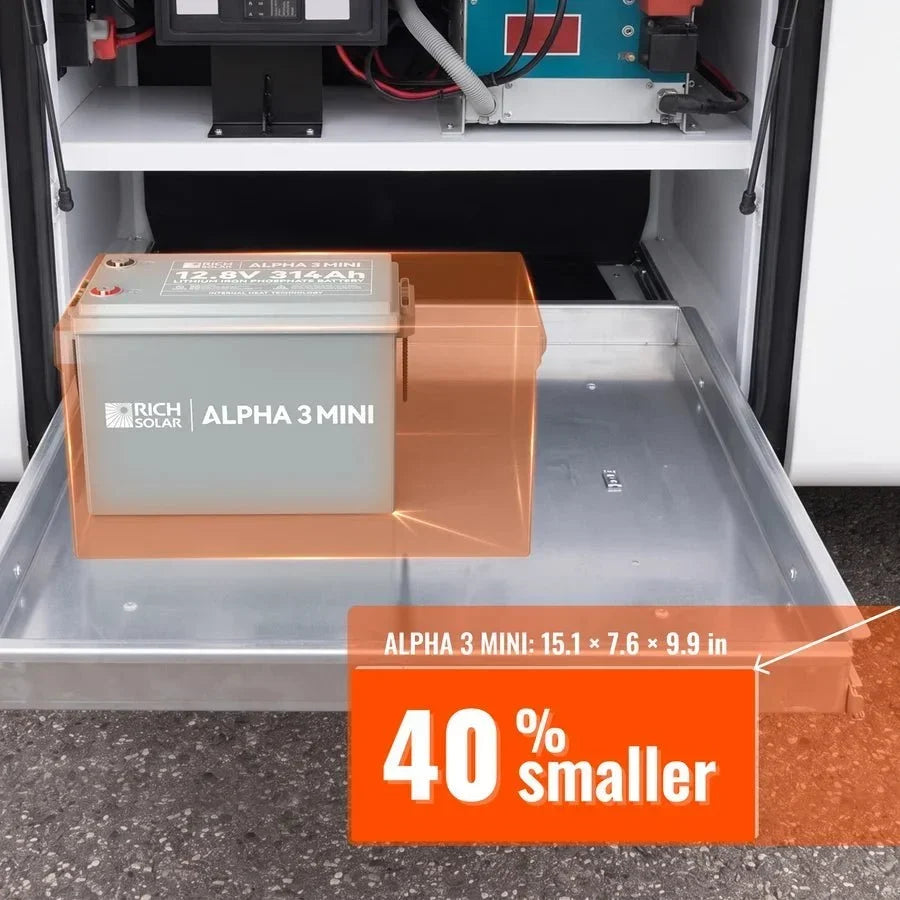 Rich Solar Alpha 3 12V 300Ah LiFePO4 Battery