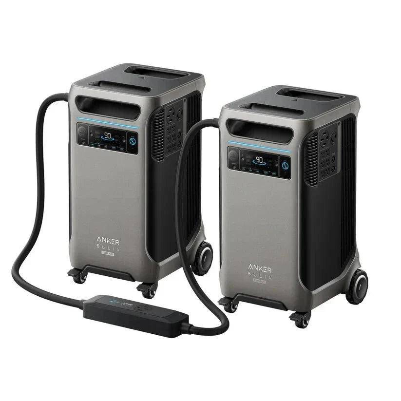 Anker SOLIX 2 x F3800 Plus Portable Power Station with Double Power Hub
