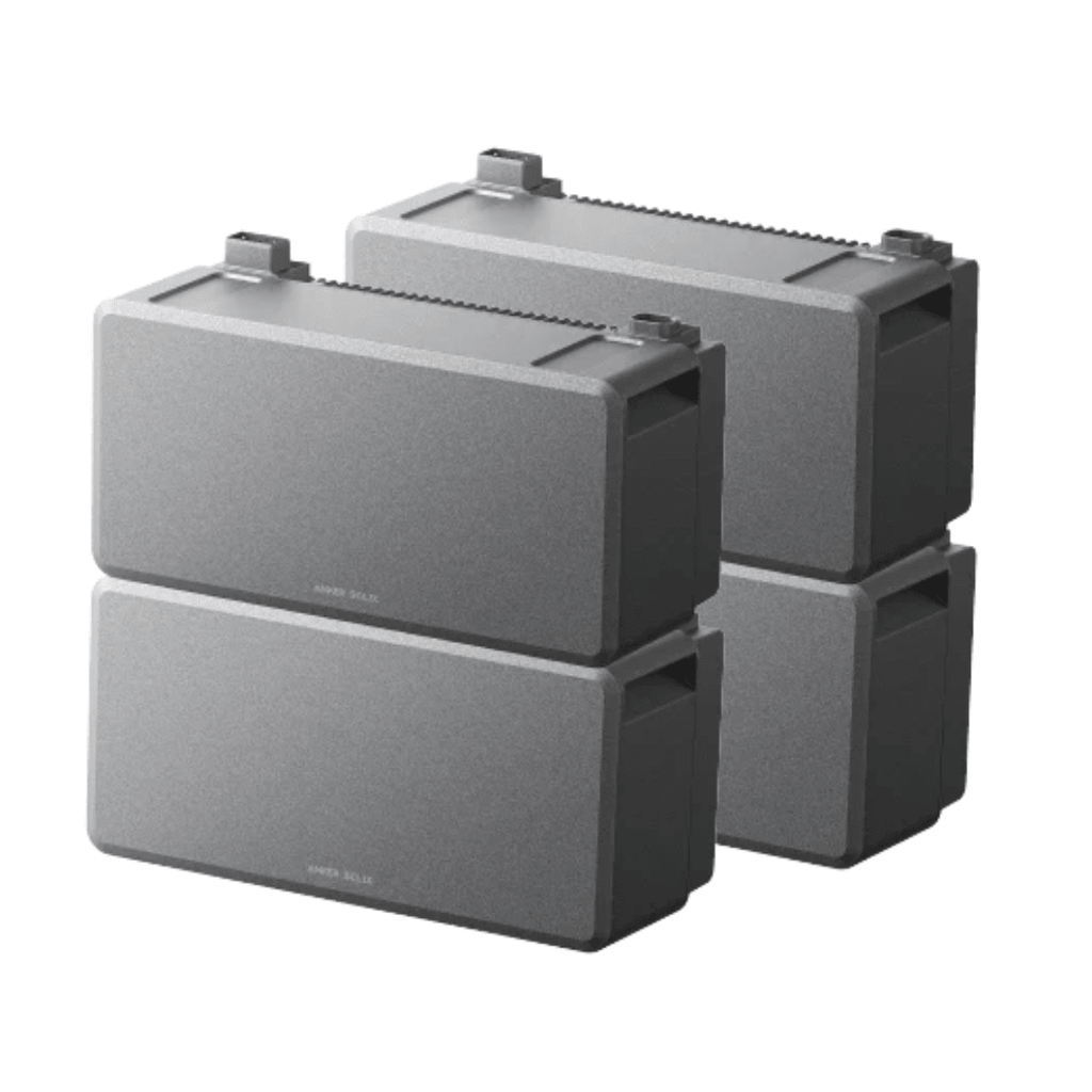 Anker SOLIX B6000 LiFePO4 Expansion Battery Modules for E10 Home Backup System