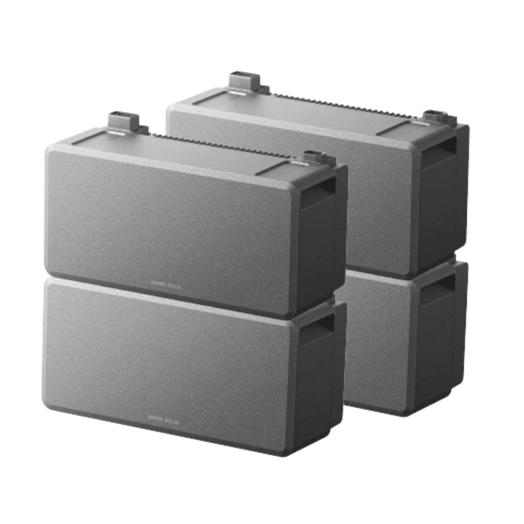 Anker SOLIX B6000 LiFePO4 Expansion Battery Modules for E10 Home Backup System