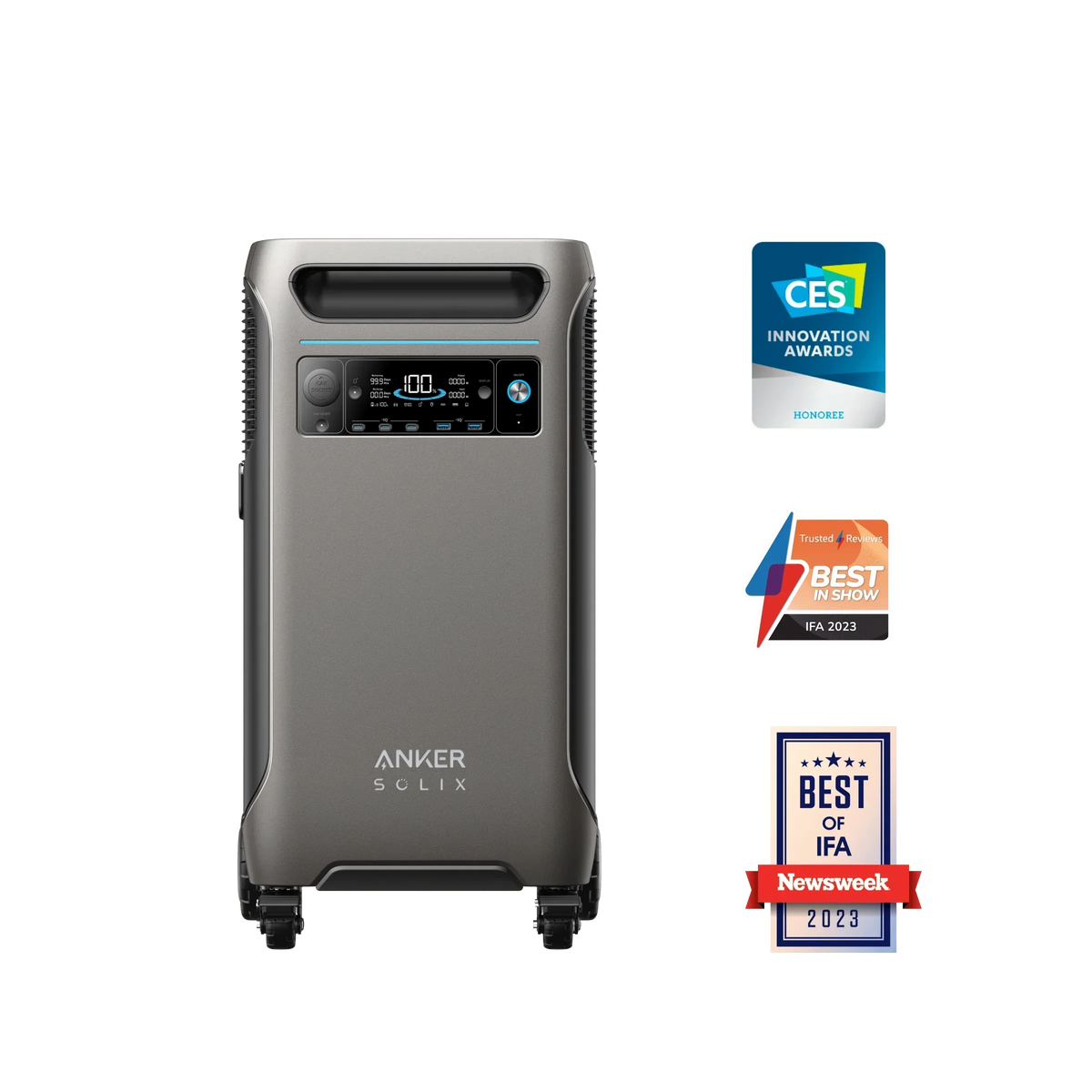 Anker SOLIX F3800 Portable Power Station 3840Wh, 6000W