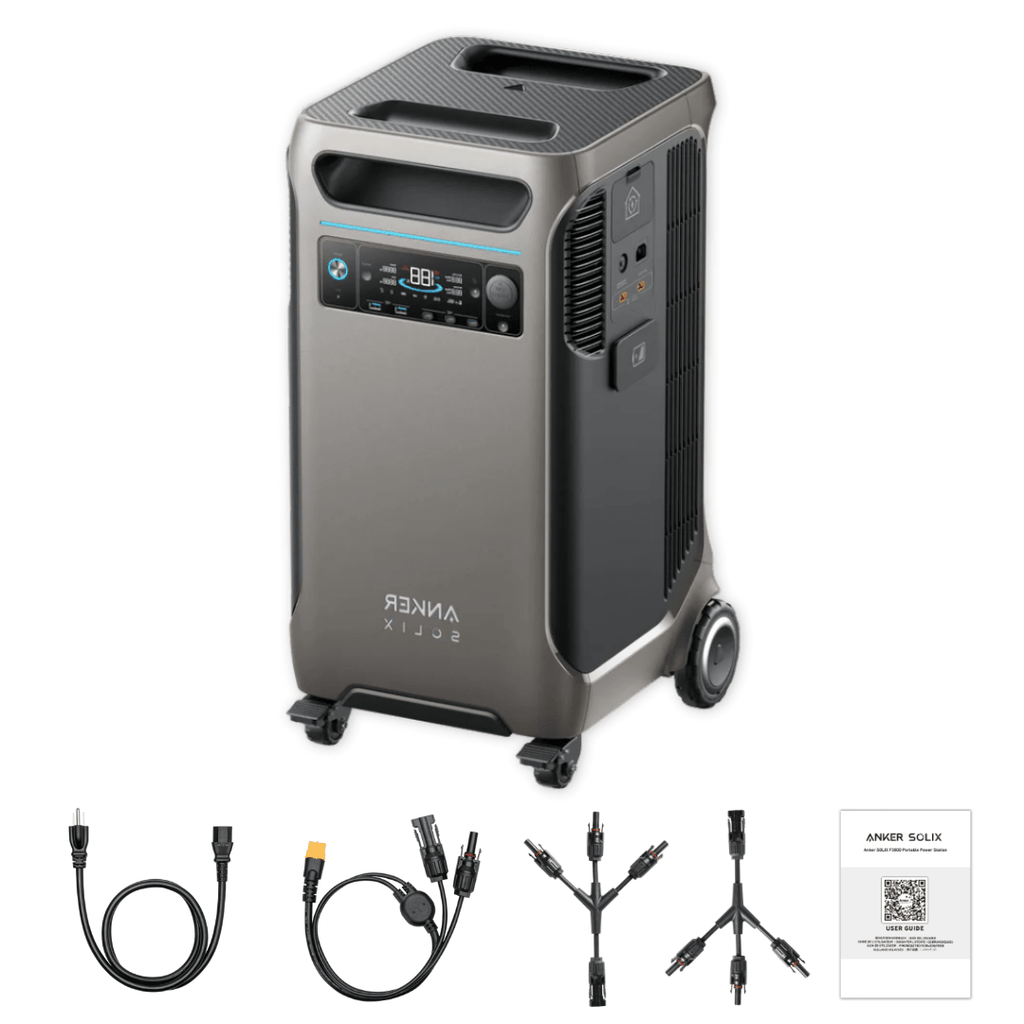 Anker SOLIX F3800 Portable Power Station 3840Wh, 6000W