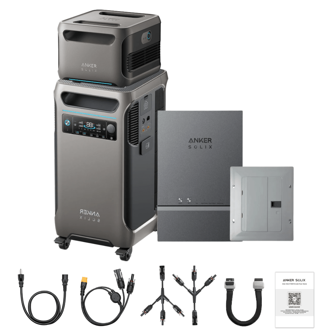 Anker SOLIX F3800 Solar Generator with Smart Home Power Kit