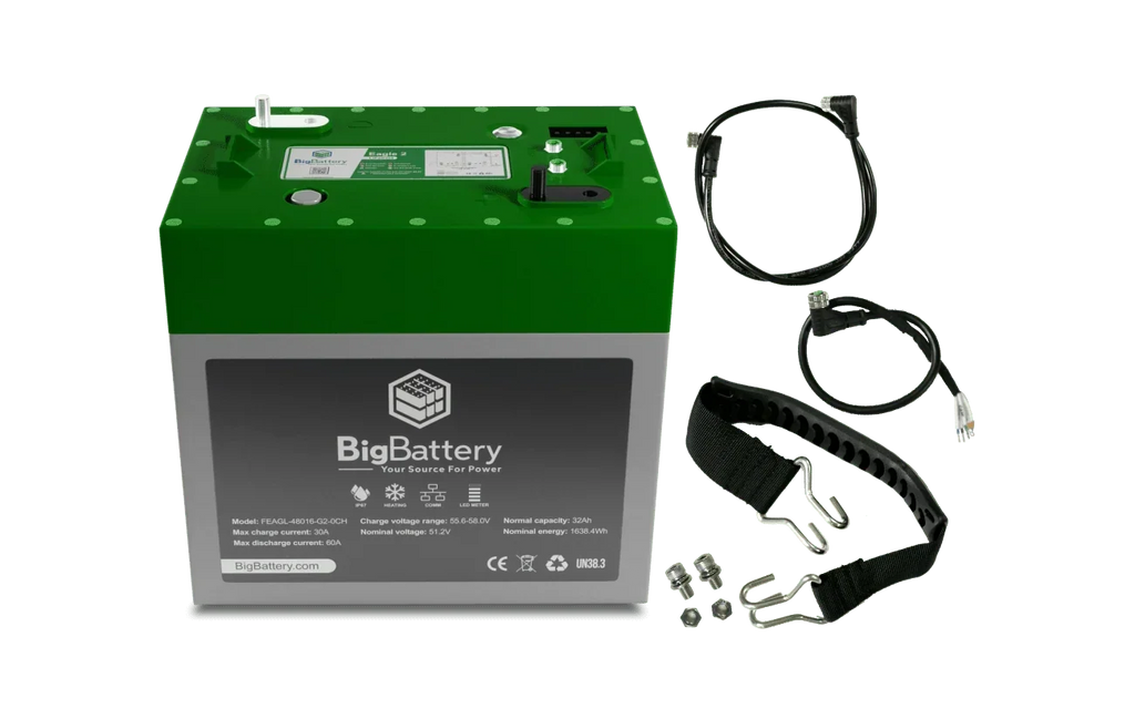BigBattery EAGLE 2 48V LiFePO4 Battery Kit