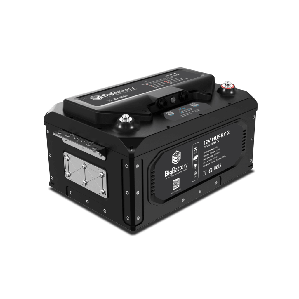 BigBattery HUSKY 2 12V 400Ah 5.12kWh LiFePO4 Battery