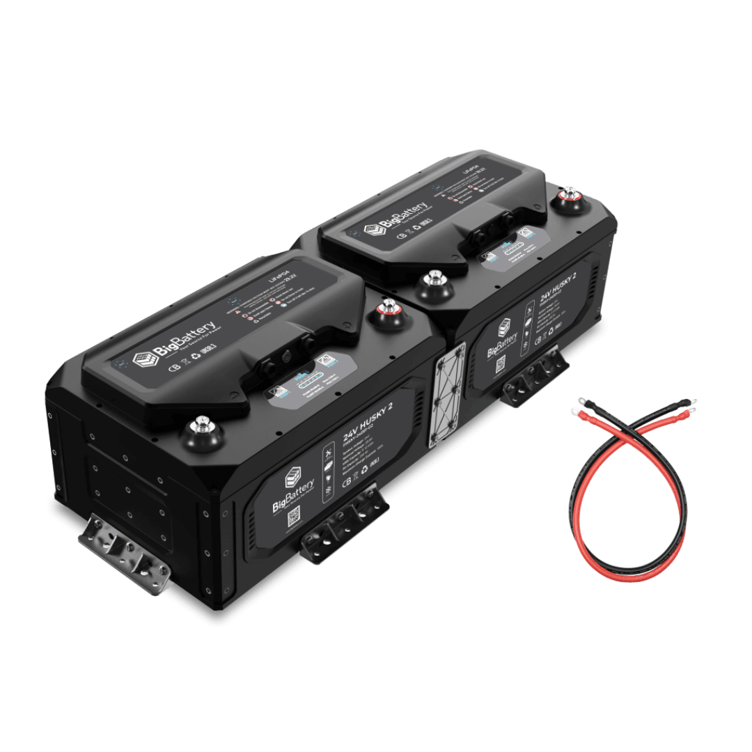 BigBattery HUSKY 2 24V 200Ah 5.12kWh LiFePO4 Battery