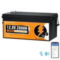 ECO-WORTHY 12V 280Ah LiFePO4 Battery with Bluetooth