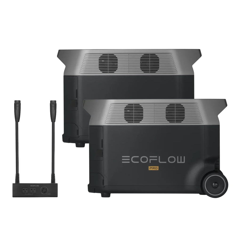 EcoFlow DELTA Pro Kit, 2 Power Stations, with Double Voltage Hub