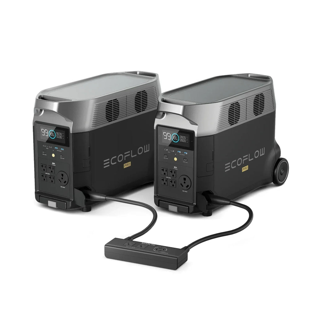 EcoFlow DELTA Pro Kit, 2 Power Stations, with Double Voltage Hub
