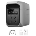 EcoFlow DELTA 3 Max Plus Portable Power Station, 2048Wh, 3000W