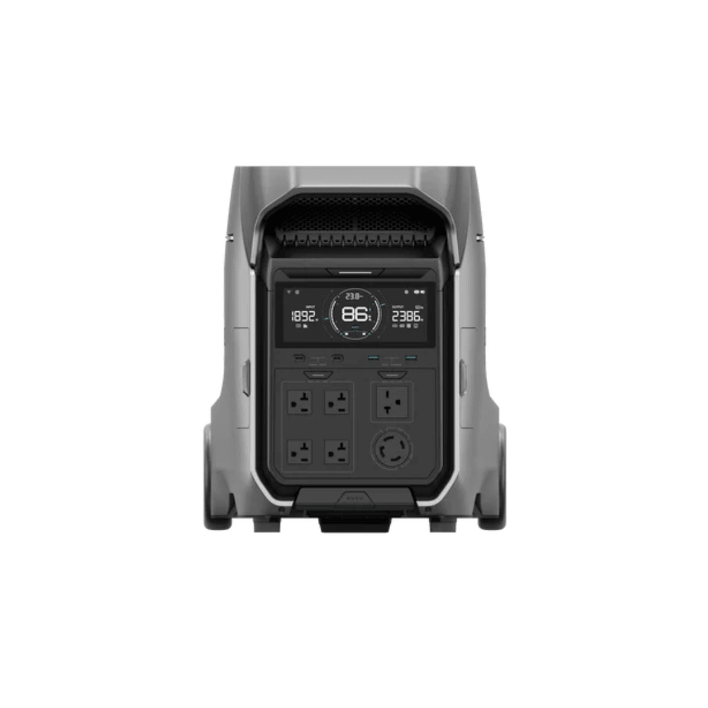 EcoFlow DELTA Pro 3 Solar Generator with XT60i Cable Kit