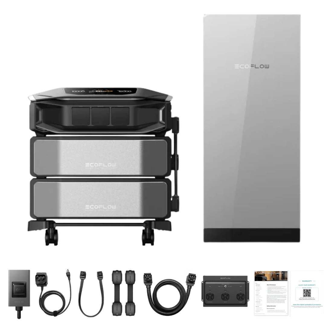 EcoFlow DELTA Pro Ultra X Inverter and Battery Kit with Smart Home Panel 3