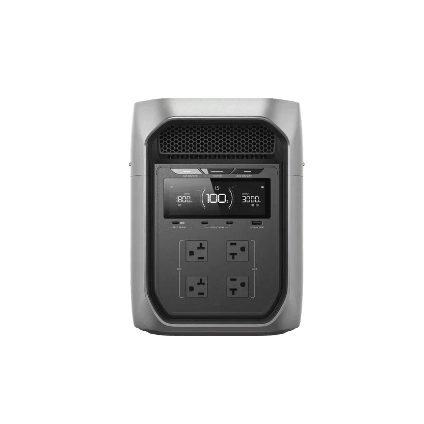 EcoFlow DELTA 3 Max Plus with Solar Panel Kit Options