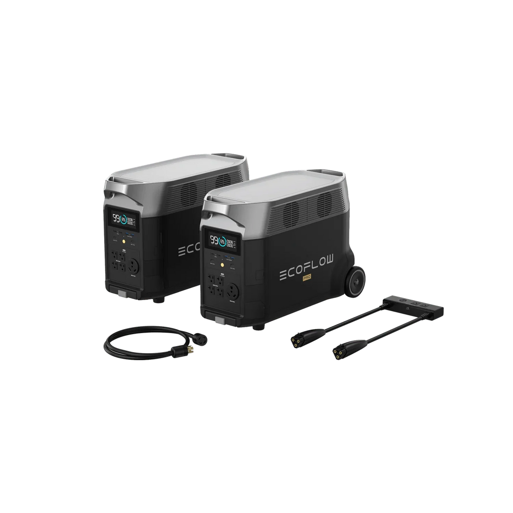 EcoFlow DELTA Pro Kit, 2 Power Stations, with Double Voltage Hub