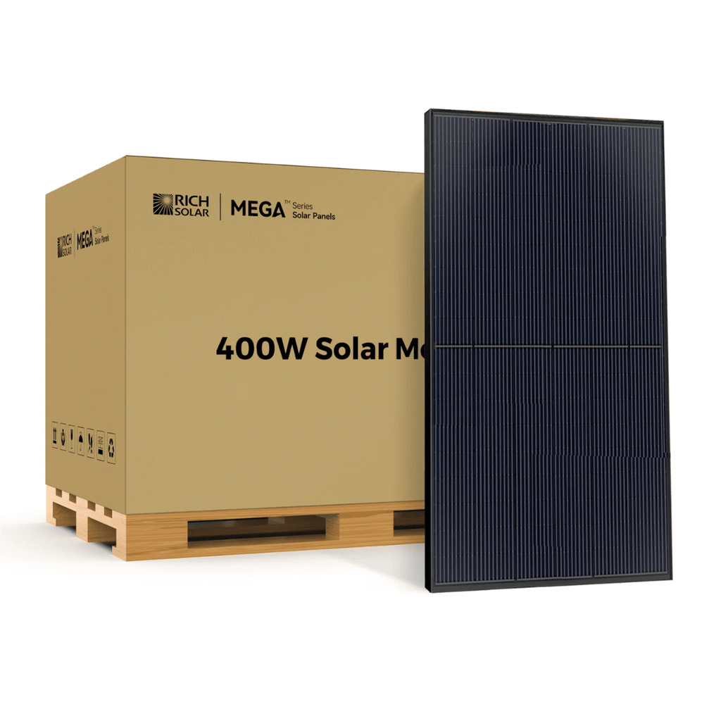 PRO 48V Solar Kit with 10.24-15.36kWh Battery Bank, 6kW Hybrid Inverter and 400W Solar Panels