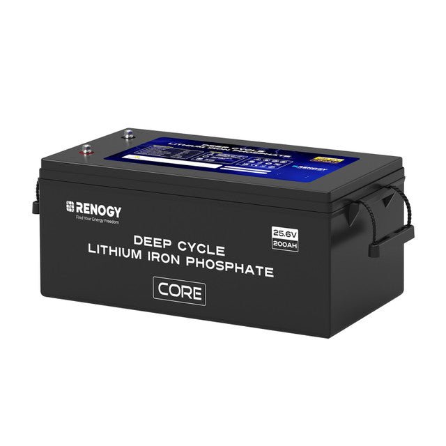 Renogy 24V 200Ah Core Series Deep Cycle LiFePO4 Battery