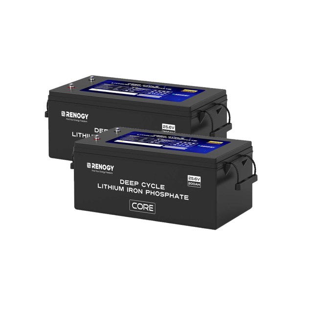 Renogy 24V 200Ah Core Series Deep Cycle LiFePO4 Battery