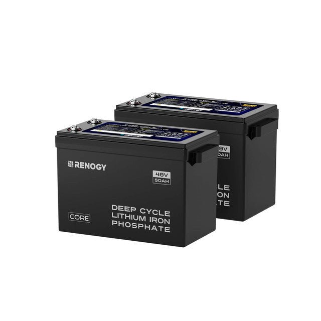 Renogy 48V 50Ah Smart Self-Heating LiFePO4 Battery