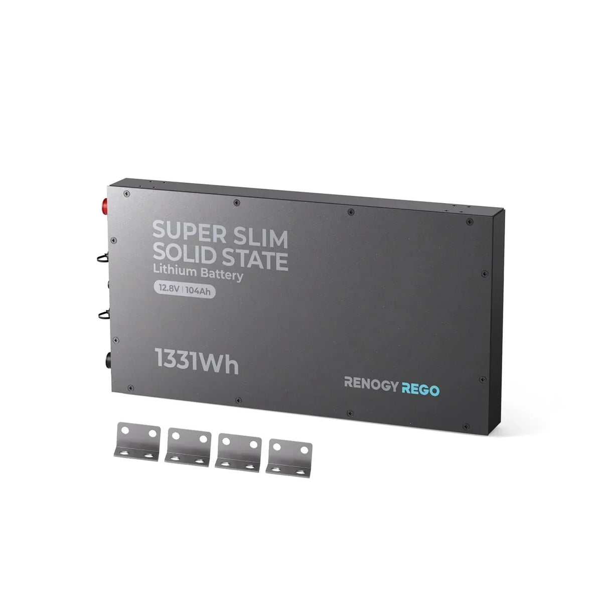 Renogy REGO 12V 104Ah Super Slim Solid State LiFePO4 Battery