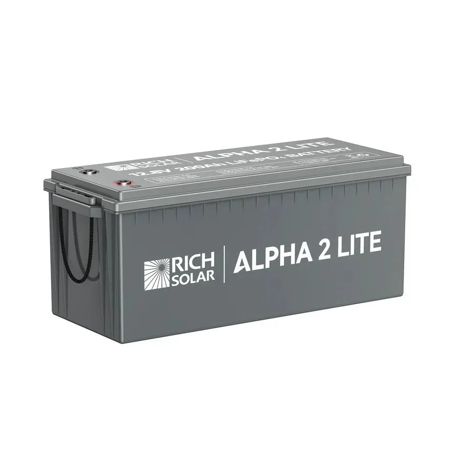 Rich Solar ALPHA 2 LITE 12V 200Ah LiFePO4 Battery