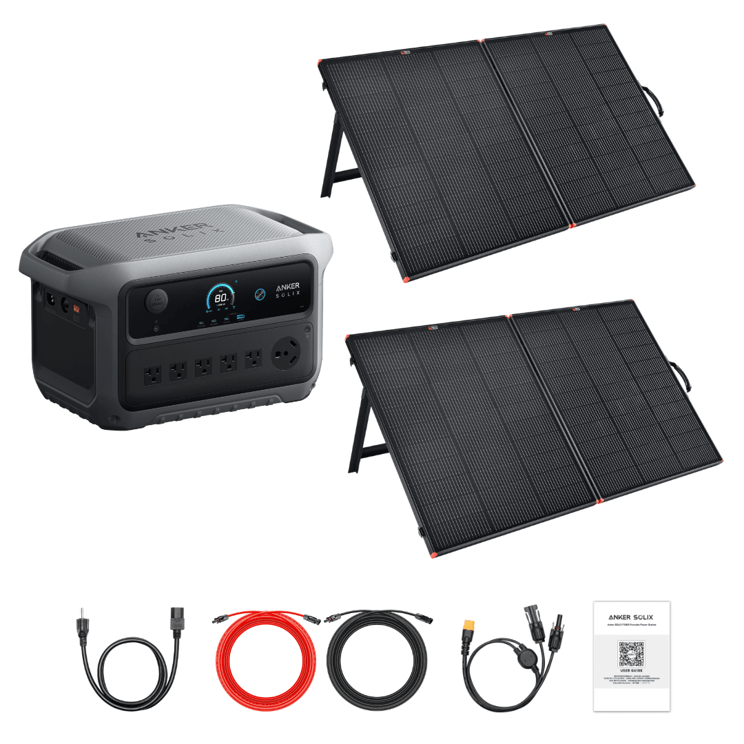 Anker SOLIX C2000 Gen 2 with Solar Panel Kit Options