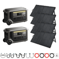 Anker SOLIX F3000 with Solar Panel Kit Options, 2-Unit Kit