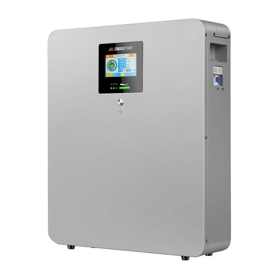 SunGoldPower CoreX 5 Elite Wall Mounted 48V 100Ah Residential Energy Storage Battery Pack