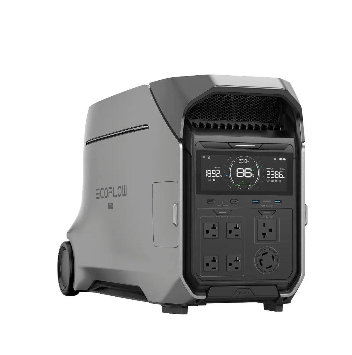 EcoFlow DELTA Pro 3 Portable Power Station Kit, 2 Units, with Smart Home Panel 2